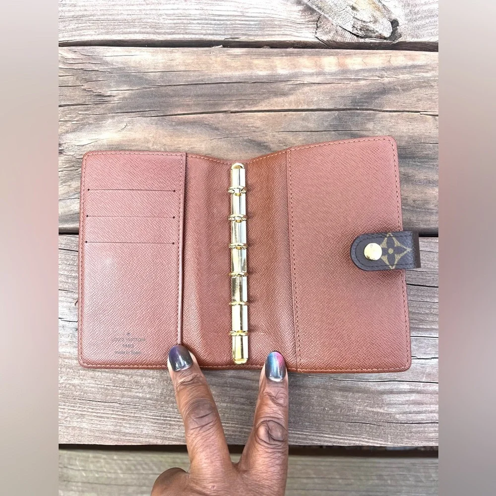 Louis Vuitton Agenda PM Notebook Cover Planner Women's Brown - Picture 3 of 11